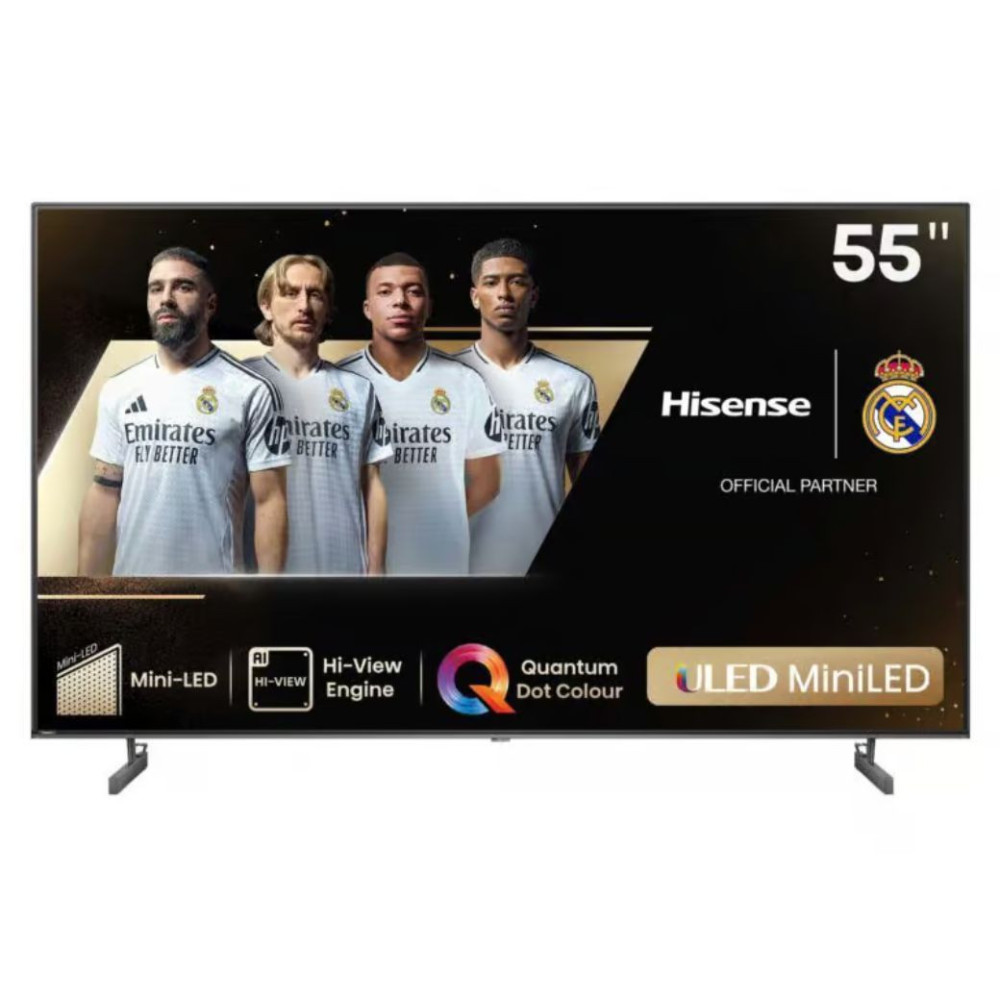 Hisense 55-Inch U6N ULED 4K Smart TV – Brilliant Color, Smarter Viewing