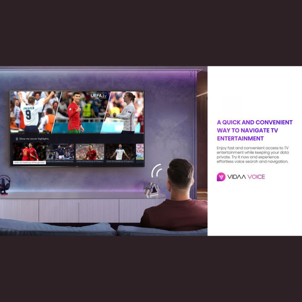 Hisense 55-Inch U6N ULED 4K Smart TV – Brilliant Color, Smarter Viewing