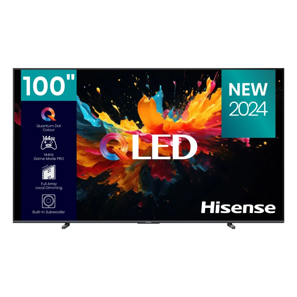 Hisense 100-Inch Q7N QLED 4K Smart TV – Giant Screen, Cinematic Brilliance