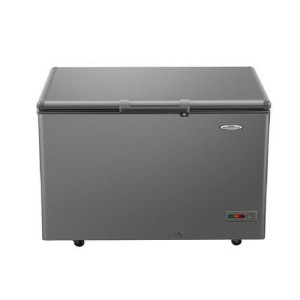 Haier 259L Inverter Chest Freezer HTF-259V - 50% Energy Saving, 100 Hours Backup - Silver