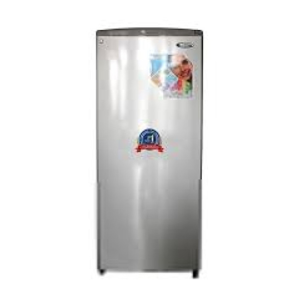 Haier Thermocool 180L Upright Freezer HF-180BS - Ice Maker, 4 Days Power Backup, Door Lock - Silver