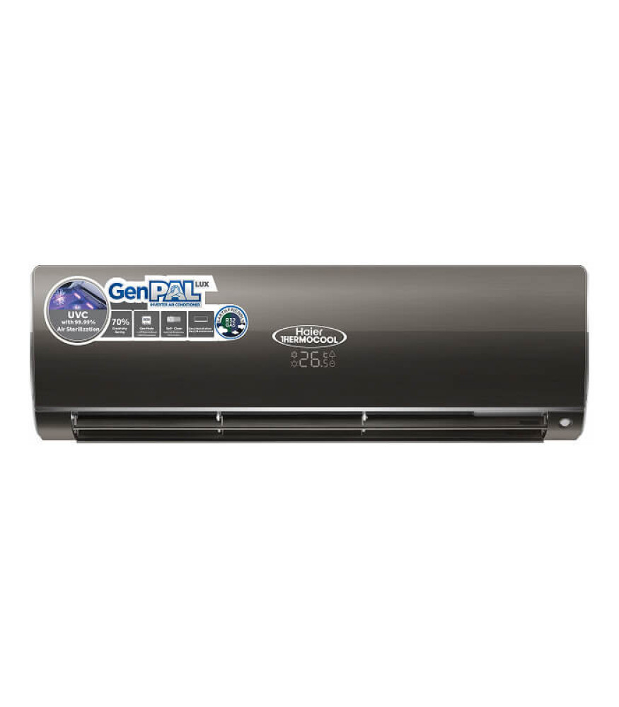 Haier Thermocool 1.5HP GenPAL Inverter AC HSU-12CIFP-SB01 – 70% Energy Saving, UVC Sterilization & Self-Cleaning