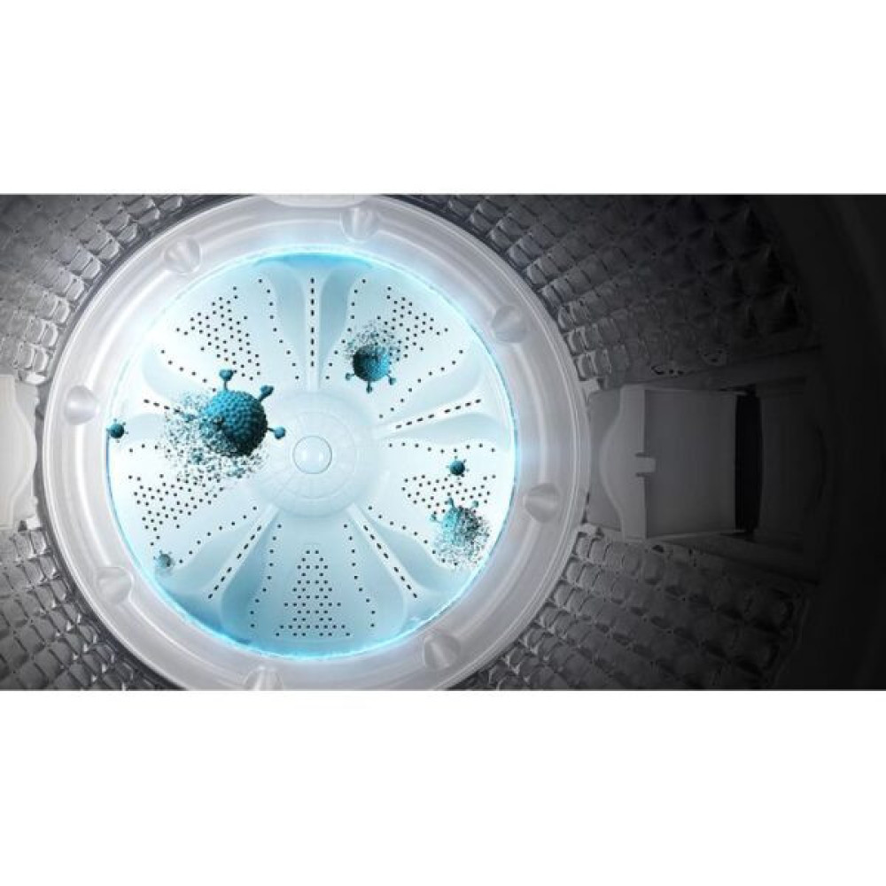 Haier Thermocool TLA08GP 8Kg Top Load Fully Automatic Washing Machine – Quick Wash & Smart Memory