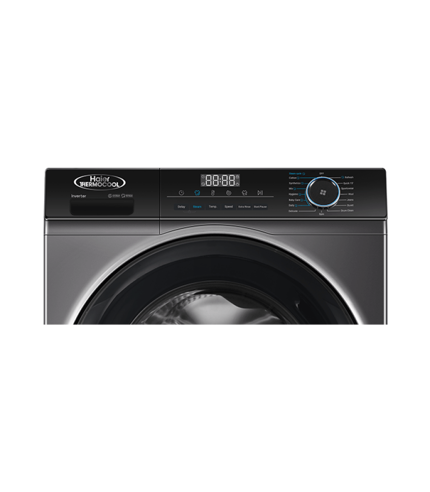 Haier HWD100-BI14959SB 10/6KG Front Load Washer Dryer – Steam & iRefresh, XL Drum