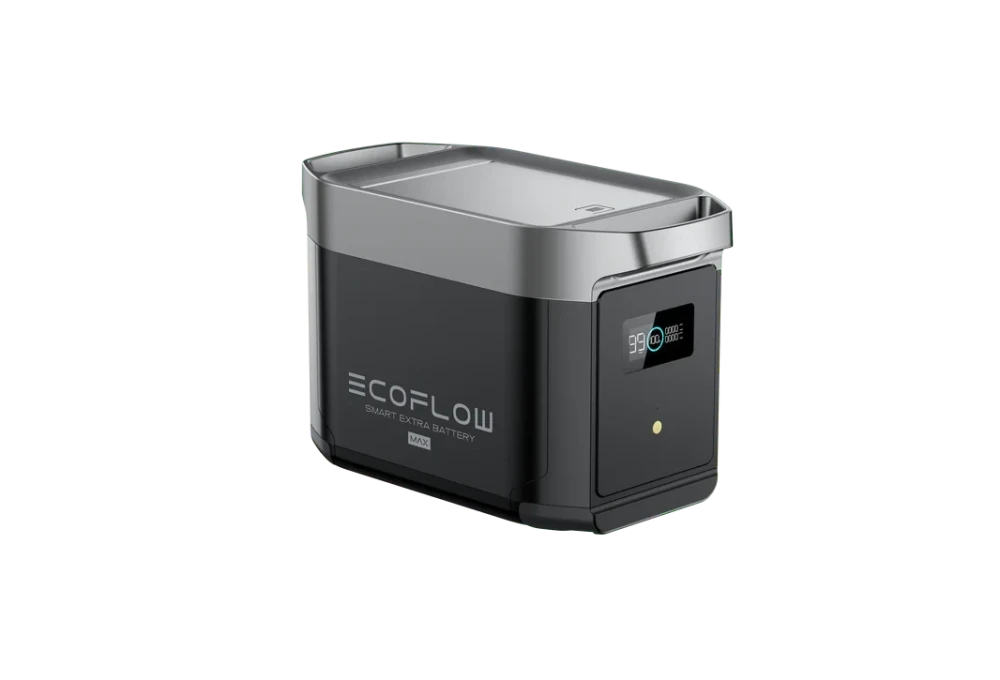 EcoFlow DELTA 2 Max Smart Extra Battery – Expandable 2048 Wh Module