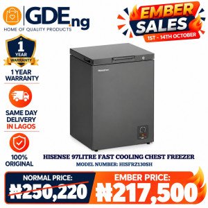Hisense Chest Freezer 97L Silver (130SH-FC)