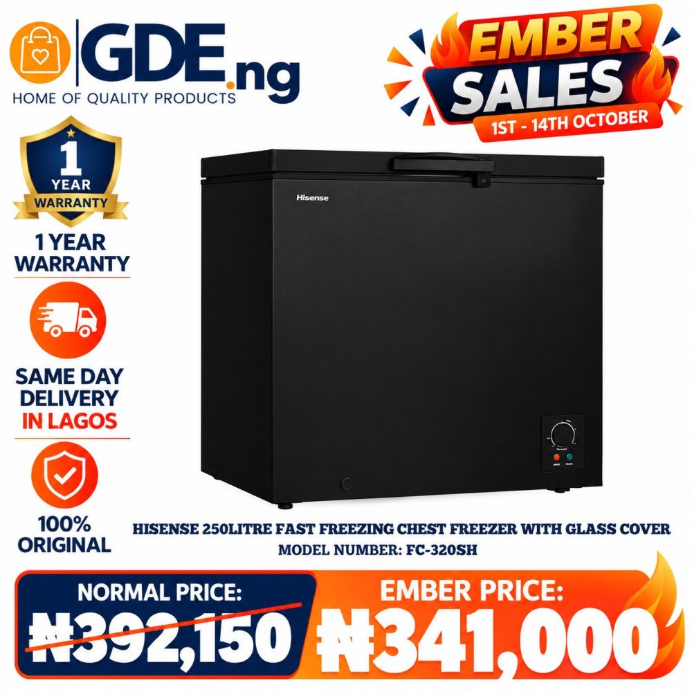 Hisense FC320SH 250L Chest Freezer