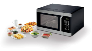 Kenwood 42L Digital Microwave Oven with Grill – 1100W / 1400W – Auto Menu, Defrost & Timer – MWM42 (Black/Silver)