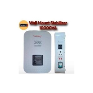 Century 10,000VA Wall Mount Stabilizer – Heavy Duty Voltage Protector – 10KVA – CVR-TUB 10000VA-B