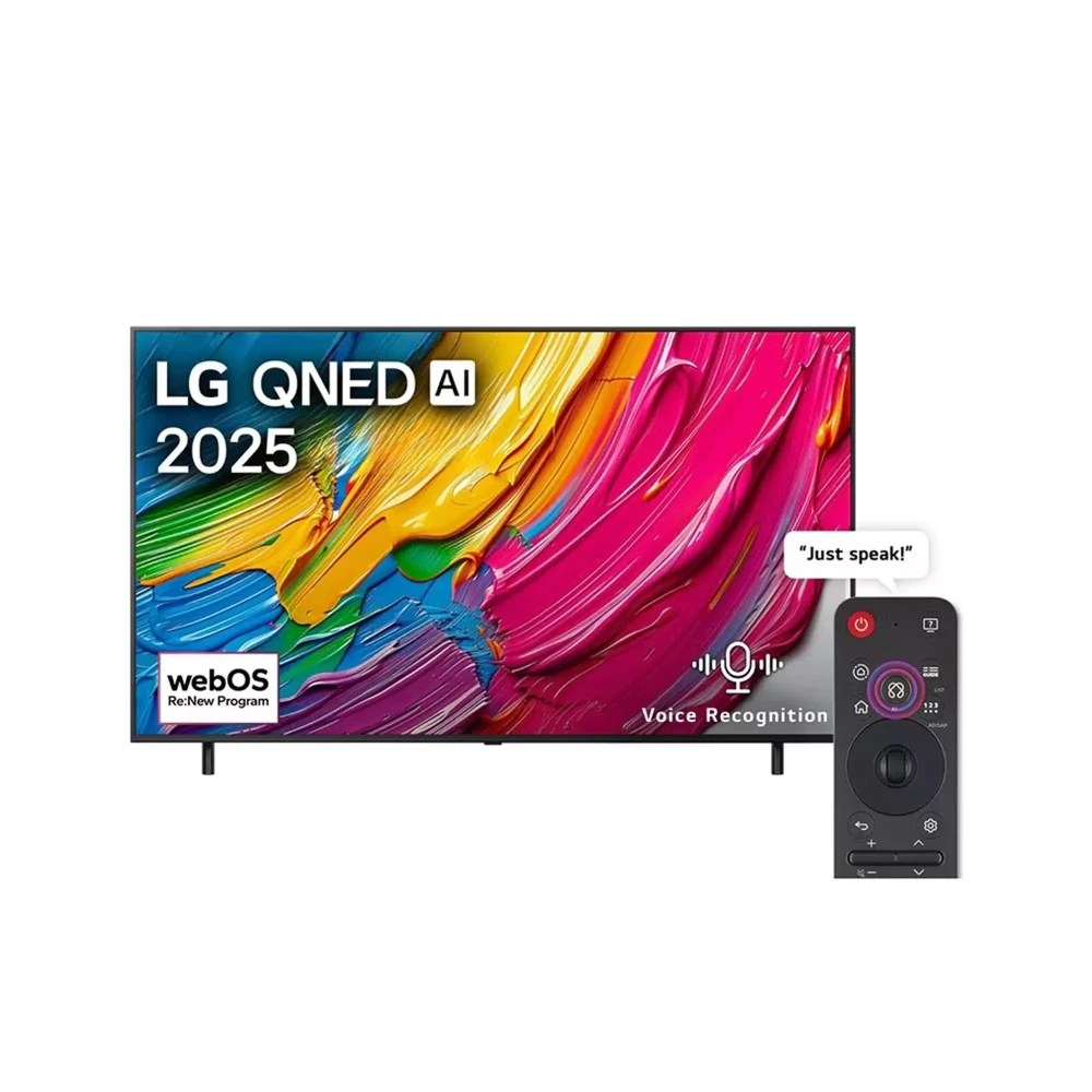 LG TV QNED 75 Inch QNED80A6A 4K Smart AI Magic Remote HDR10