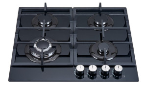 POLYSTAR 8MM THICKNESS GLASS 4 GAS HOB – PV-GT60G4