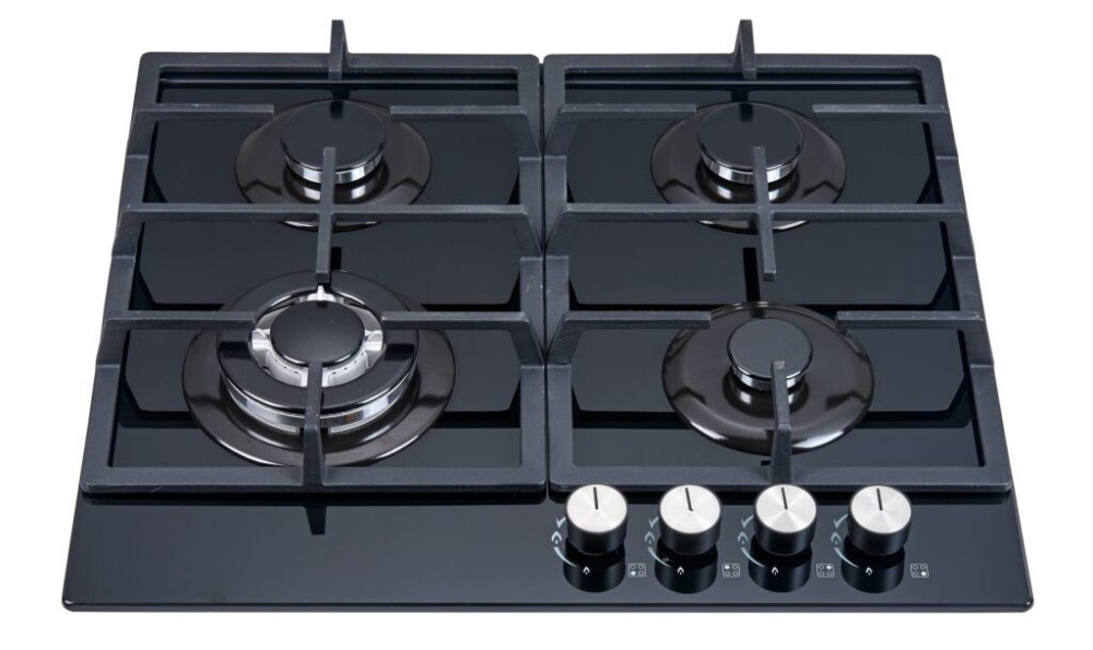 POLYSTAR 8MM THICKNESS GLASS 4 GAS HOB – PV-GT60G4