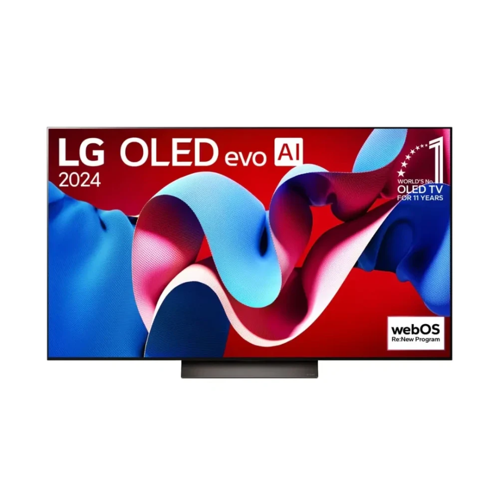 LG 55 Inch OLED C4 4K Smart TV (2024) with AI Magic Remote, Dolby Vision & webOS24