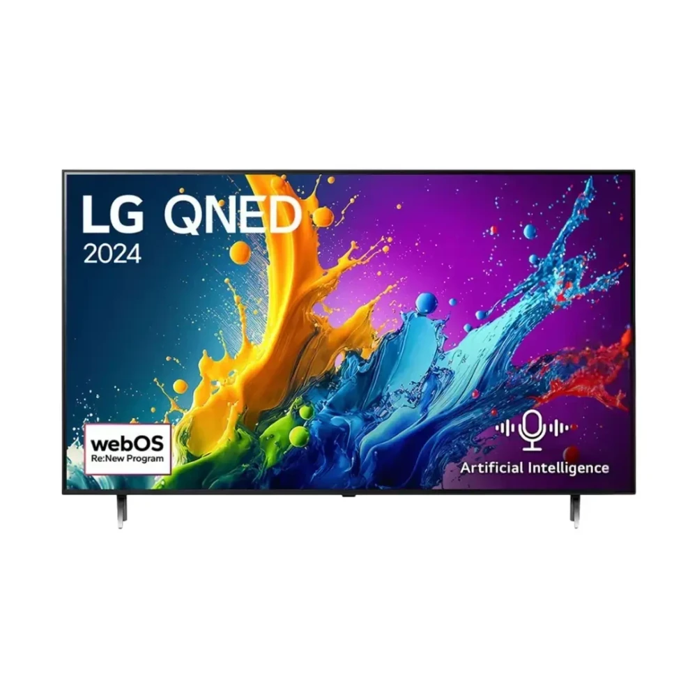 LG 86 Inch QNED80T6B 4K Smart TV | AI Magic Remote, HDR, webOS24