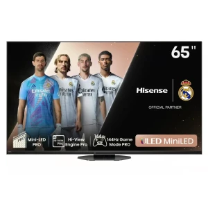 Hisense TV ULED 65 Inch U8N 4K Smart TV with Quantum Dot, Dolby Vision, Dolby Atmos, VIDAA OS