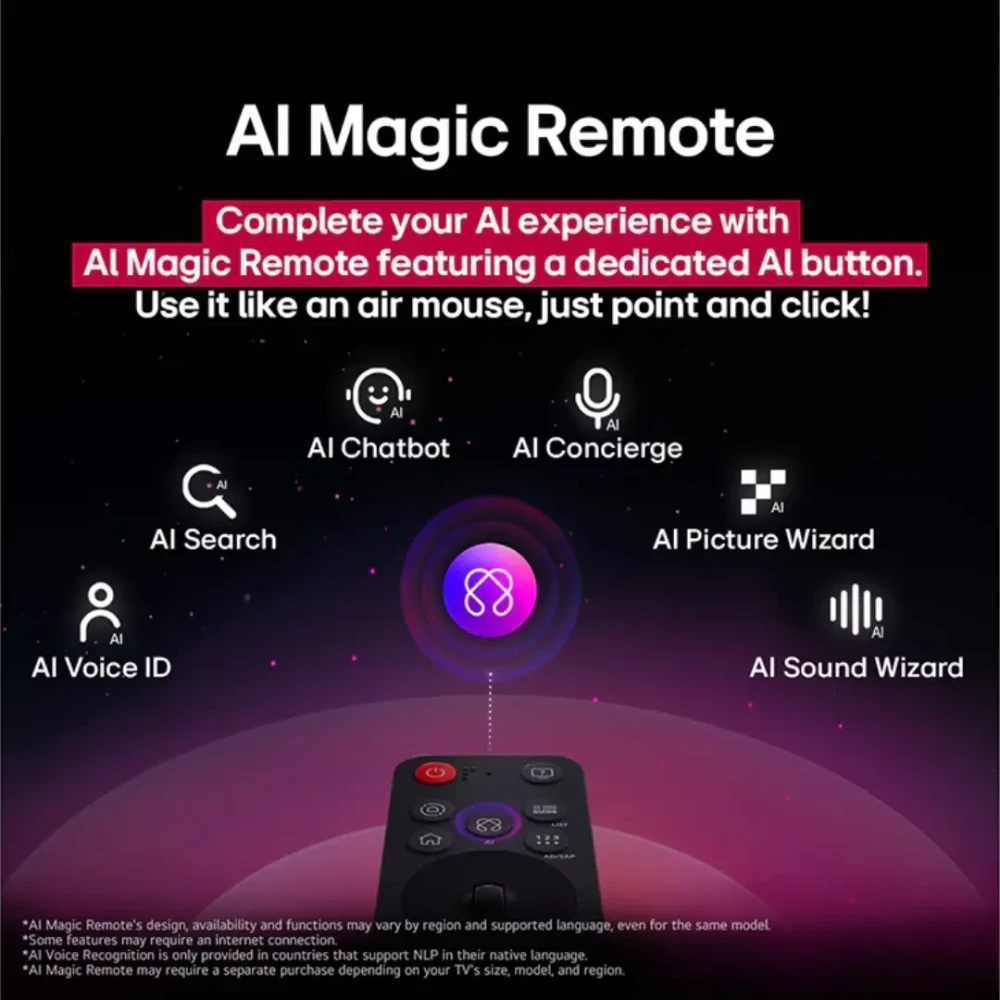 LG 77-Inch OLED C5 4K Smart TV (2025) — AI Magic Remote, Dolby Vision & Atmos, webOS 25