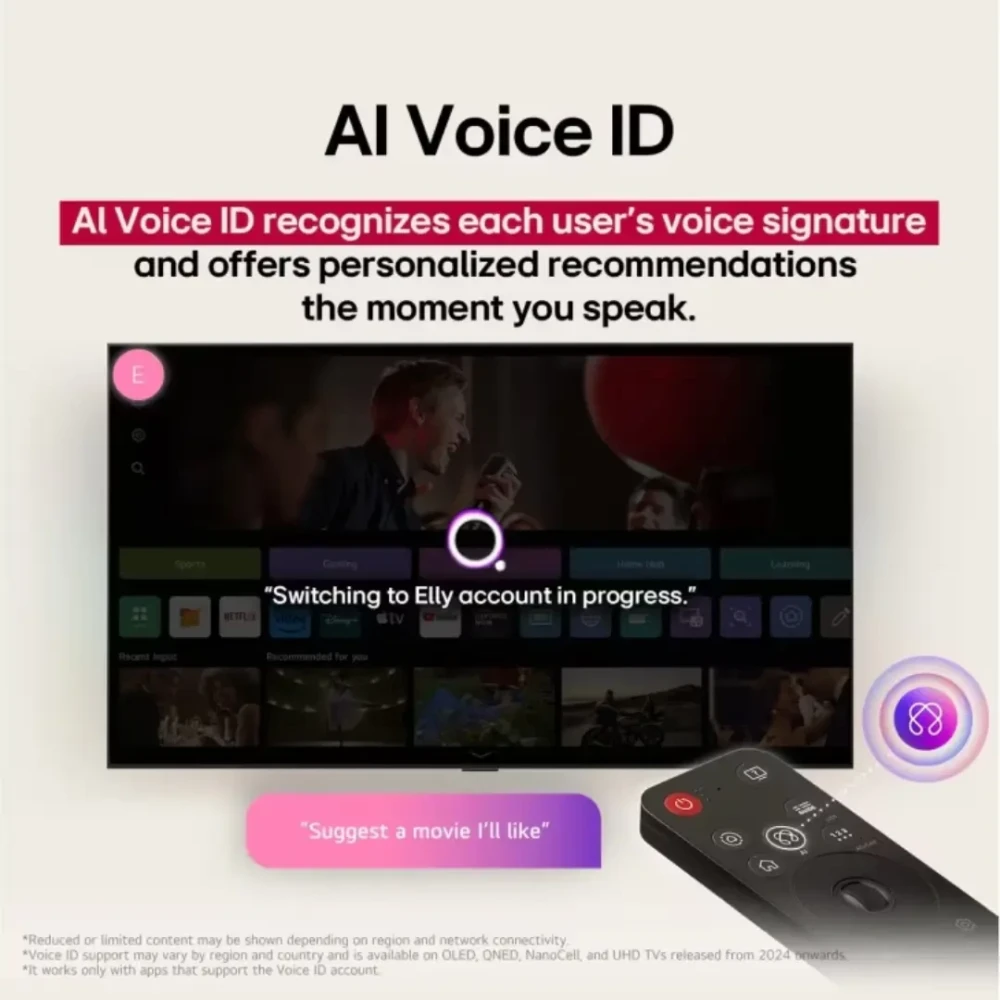 LG 77-Inch OLED C5 4K Smart TV (2025) — AI Magic Remote, Dolby Vision & Atmos, webOS 25
