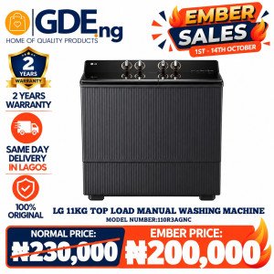 LG 11KG TOP LOAD MANUAL WASHING MACHINE