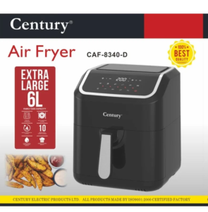 Century 6L Digital Air Fryer 8340D – Rapid Air Technology + Precise Temp Control