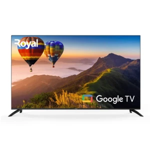Royal 65 Inch QLED Google TV RTV65QM20P with HDR10 and Chromecast Built-In