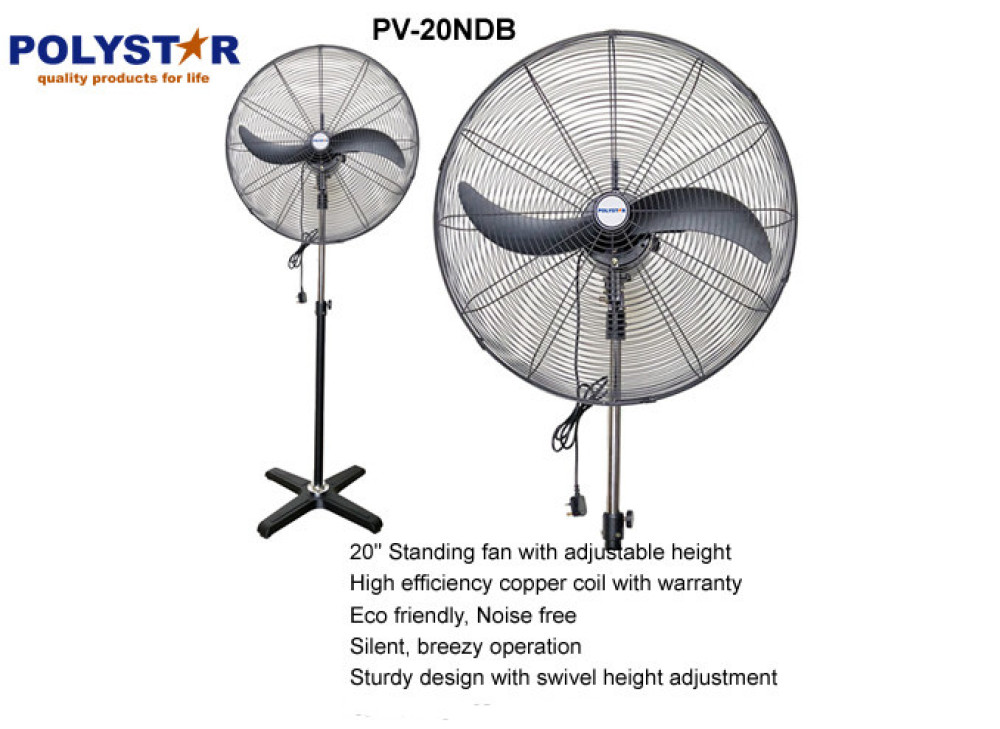 POLYSTAR 26″ INDUSTRIAL STANDING FAN