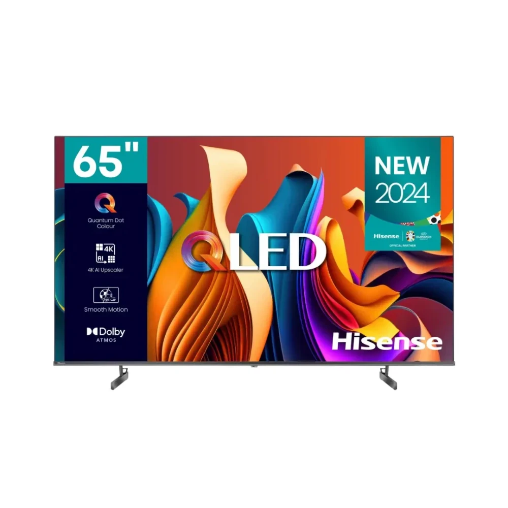 Hisense 65 Inch Q6N QLED 4K Smart TV – Brilliant Colors & Smart Entertainment