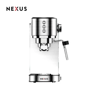 Nexus Espresso Coffee Maker NX-EC002 – 15-Bar Pressure Pump, 1200W, Stainless Steel Body