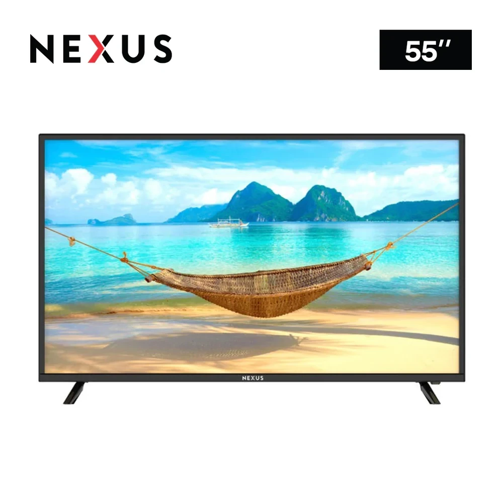 Nexus NX-TV55 55-Inch 4K UHD Smart TV – HDR, Dolby Audio, Smart Energy Saving