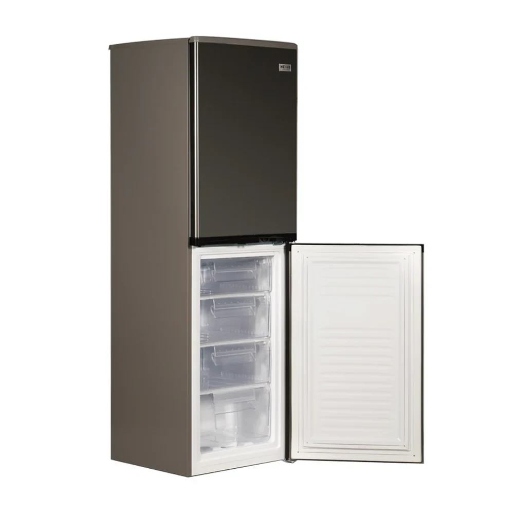 Nexus NX-290 290-Litre Double Door Refrigerator – Inox Finish, MaxxFresh Crisper Box, Toughened Glass Shelves