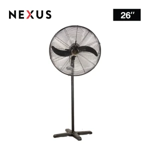 NEXUS NX-IF4826B 26” Industrial Fan – Heavy-Duty Black Fan for Large Spaces
