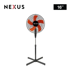 NEXUS NX-SF4400B 16” Standing Fan – Adjustable High-Speed Fan with Oscillation