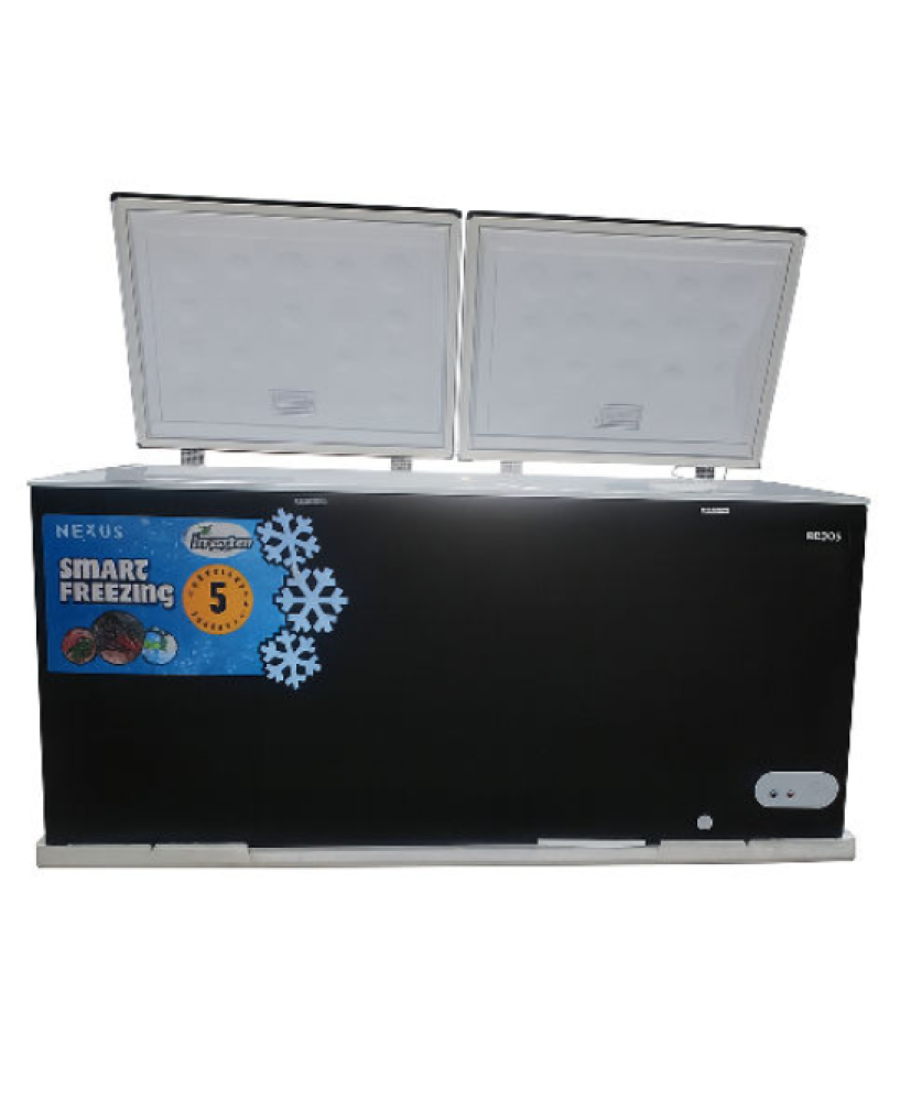 NEXUS NX-695HEI 562L Double Door Inverter Freezer – Energy-Saving & Fast Freezing