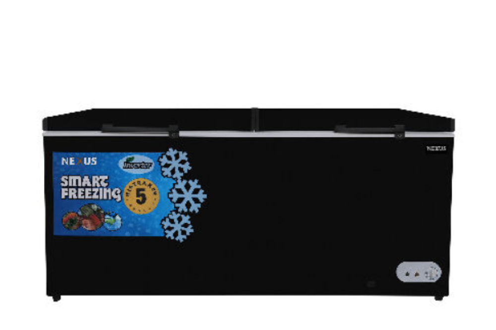 NEXUS NX-695HEI 562L Double Door Inverter Freezer – Energy-Saving & Fast Freezing