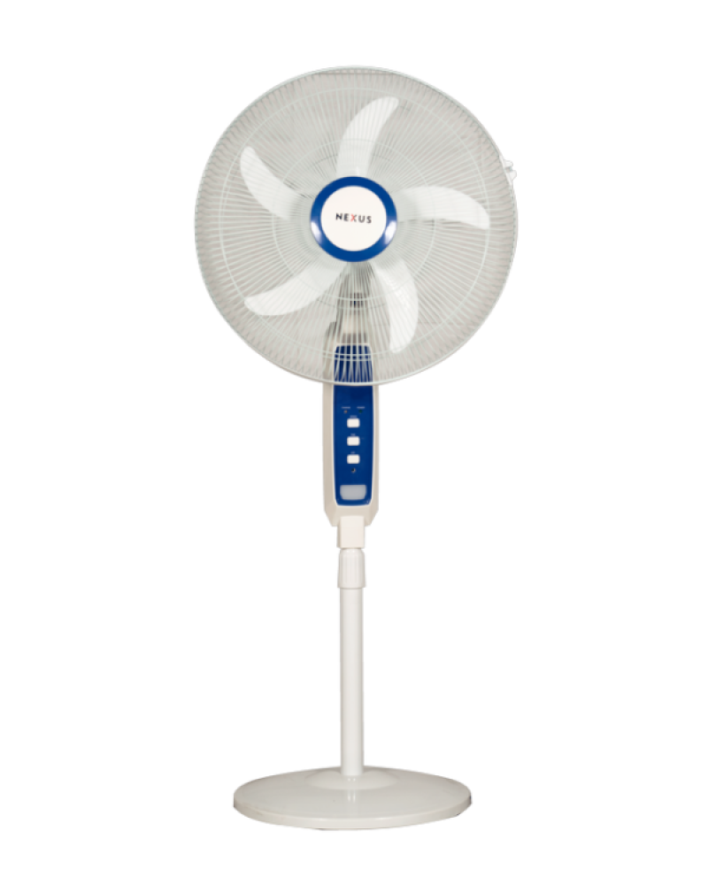 NEXUS NX-RF4521R 16” Rechargeable Fan – 5 Blades with Remote Control