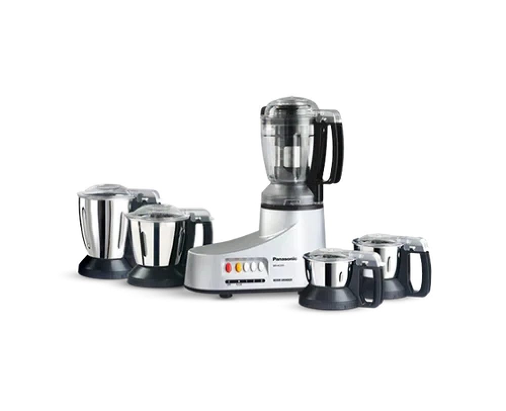 PANASONIC MX-AC555 550W Blender & Mixer Grinder – 5 Jars, Black