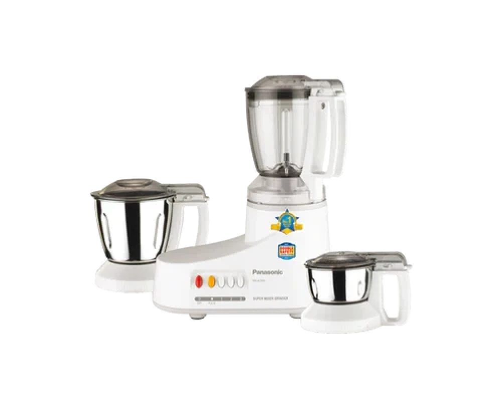 PANASONIC MX-AC300 1000W Blender & Mixer Grinder – 3 Jars, White