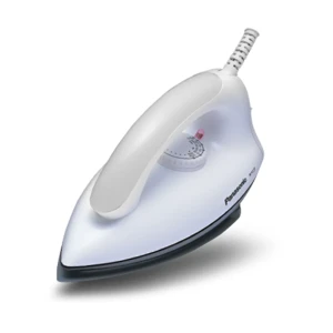 PANASONIC NI317ATH 1000W Dry Iron – White, Non-Stick Coating