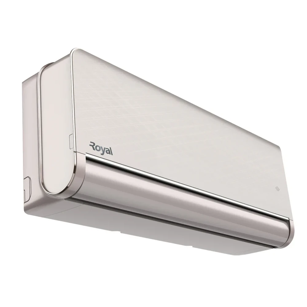 Royal 1HP Windfree Split Unit Inverter AC SM09RSAX-R32-INV Silver with Intelligent Cleaning and Free Installation Kit