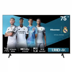 Hisense 75 Inch A6N UHD 4K Smart TV – VIDAA OS, Dolby Vision & DTS Sound