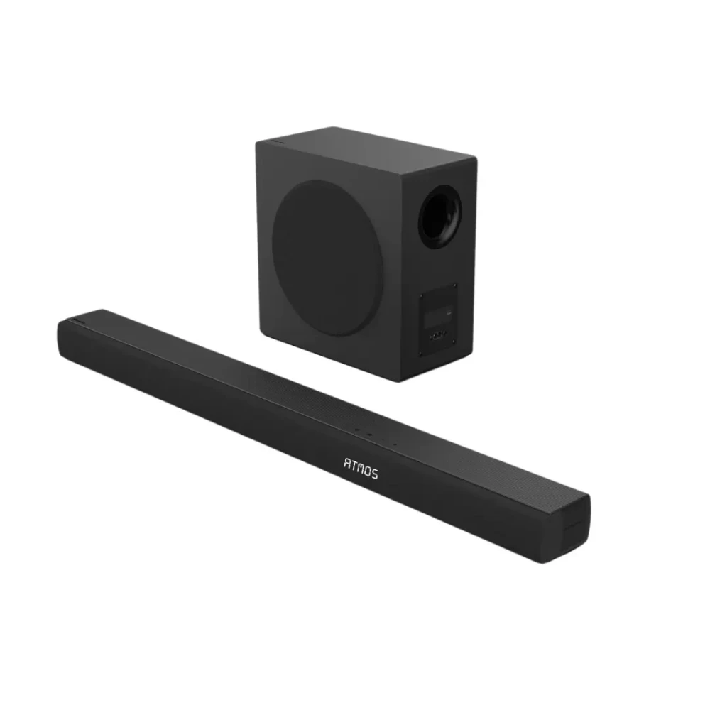 Hisense 510W 5.1.2CH Soundbar with Wireless Subwoofer (U5120G) – Dolby Atmos Home Theatre