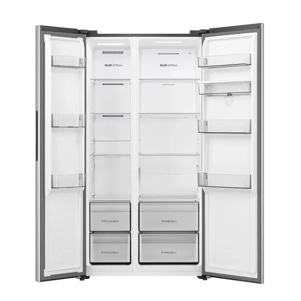 Hisense 529L Side by Side Refrigerator (RD5P558NMSN) – Frost Free, Energy Efficient, Stylish Design