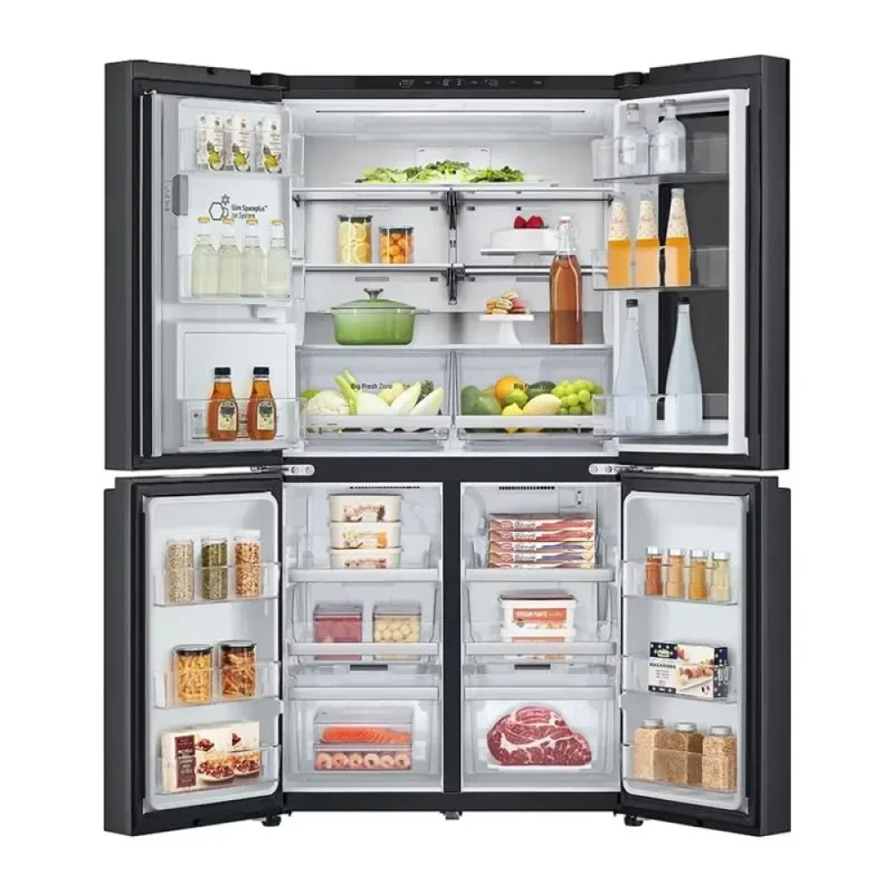 LG 671L Cross Door Refrigerator (GC-X24FFCAB) – InstaView Door-in-Door™, Smart Inverter, Hygiene Fresh+