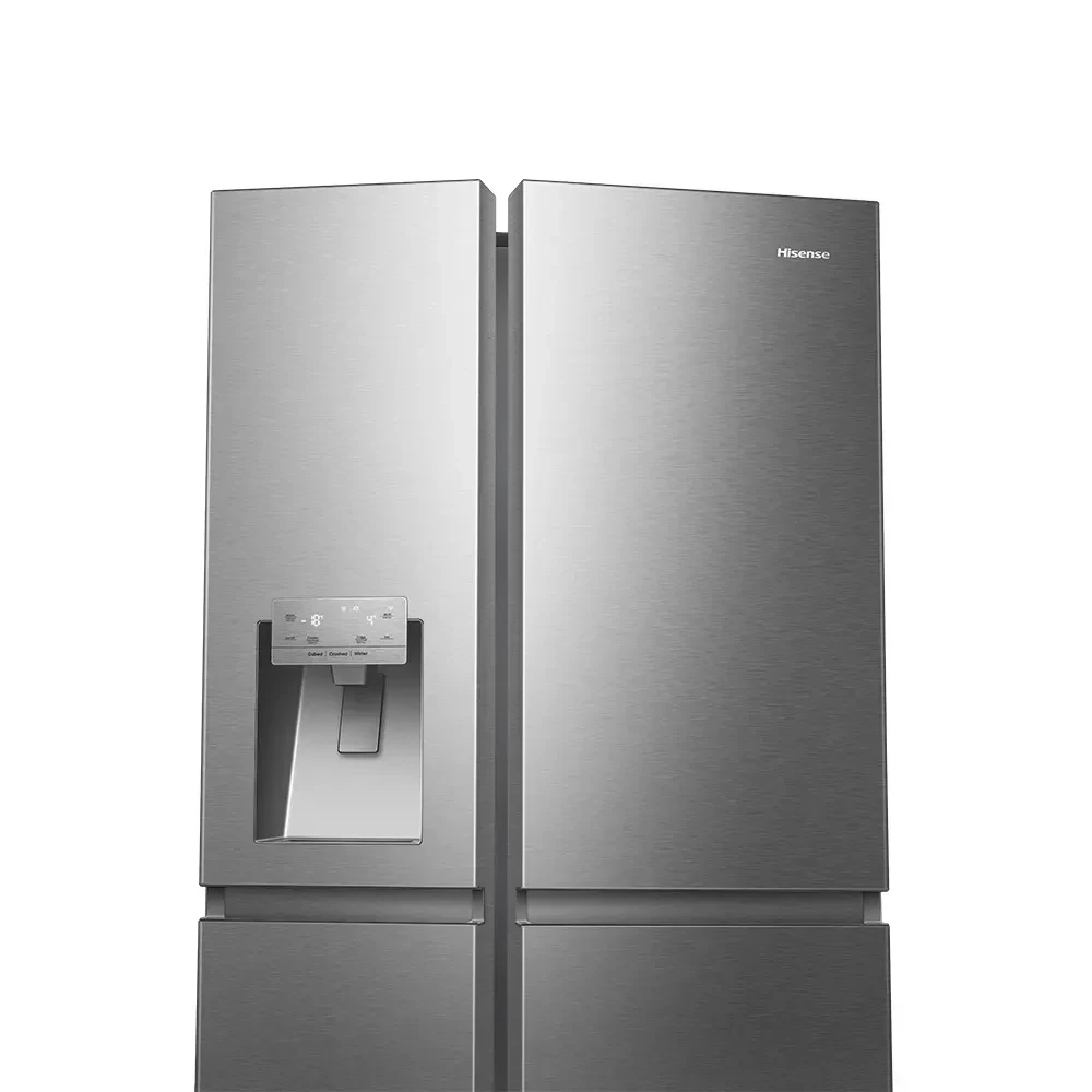 Hisense 628L Side by Side Refrigerator (82WS-RC) – Large Capacity with Ice & Water Dispenser