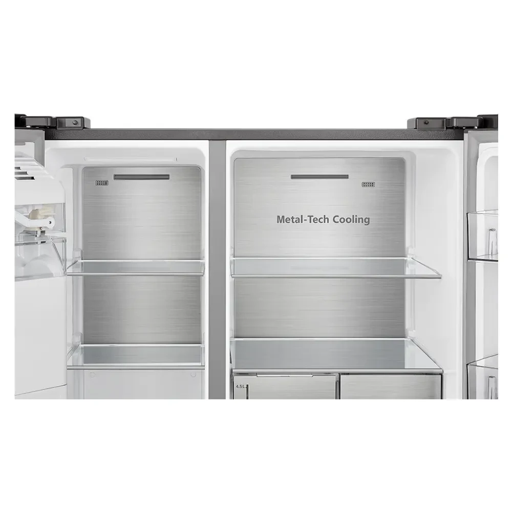 Hisense 628L Side by Side Refrigerator (82WS-RC) – Large Capacity with Ice & Water Dispenser