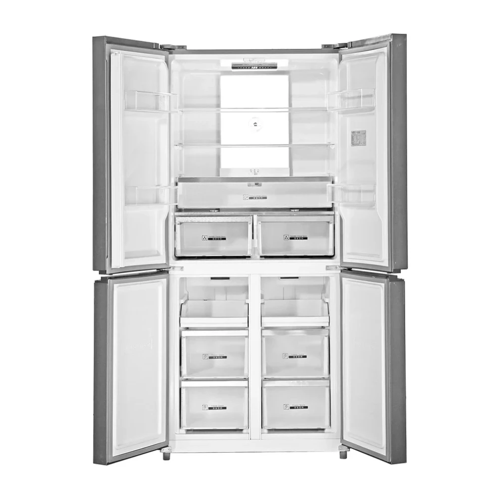 Royal Titan series Side-by-Side Refrigerator 550L, Inverter Technology, Multi-Flow Air system, METAL COOLING SYSTEM, Humidity Control, Antibacterial system - RSBS551FD