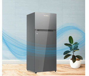 SKYRUN 200L DOUBLE DOOR TOP MOUNT FRIDGE