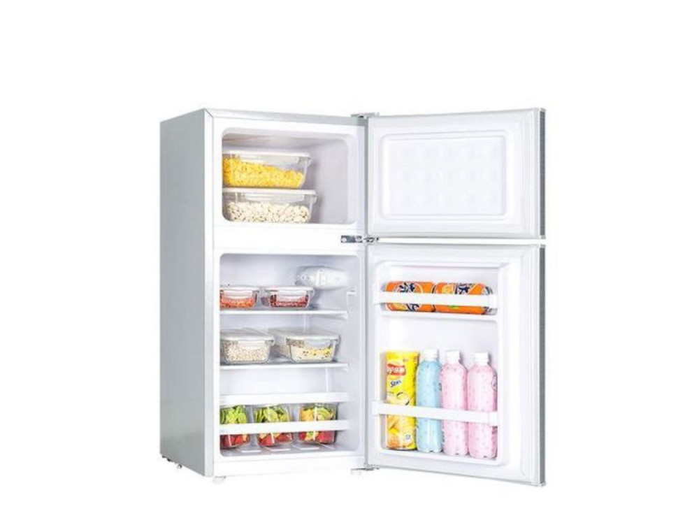 SKYRUN DOUBLE DOOR TOP MOUNT FRIDGE