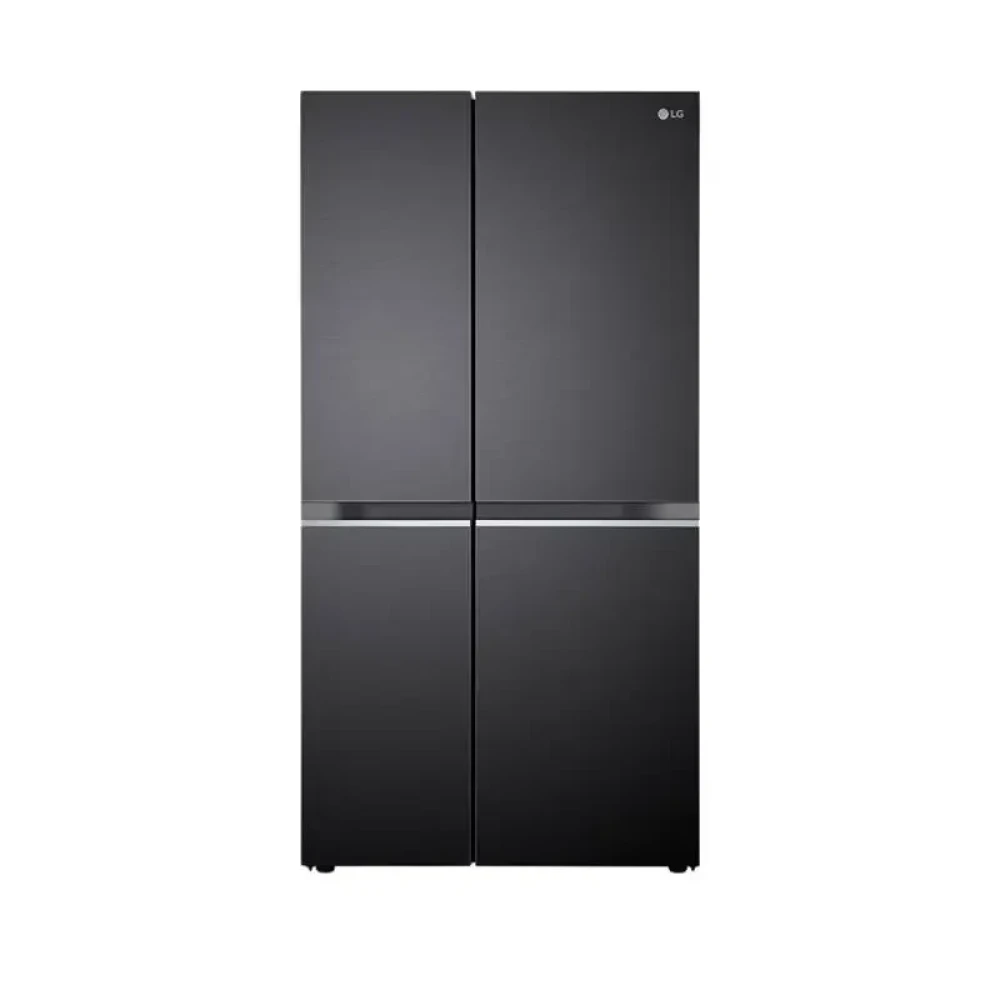 LG 674L Side by Side Refrigerator (GC-B257KQJW) – Matte Black, Convertible, Smart Inverter