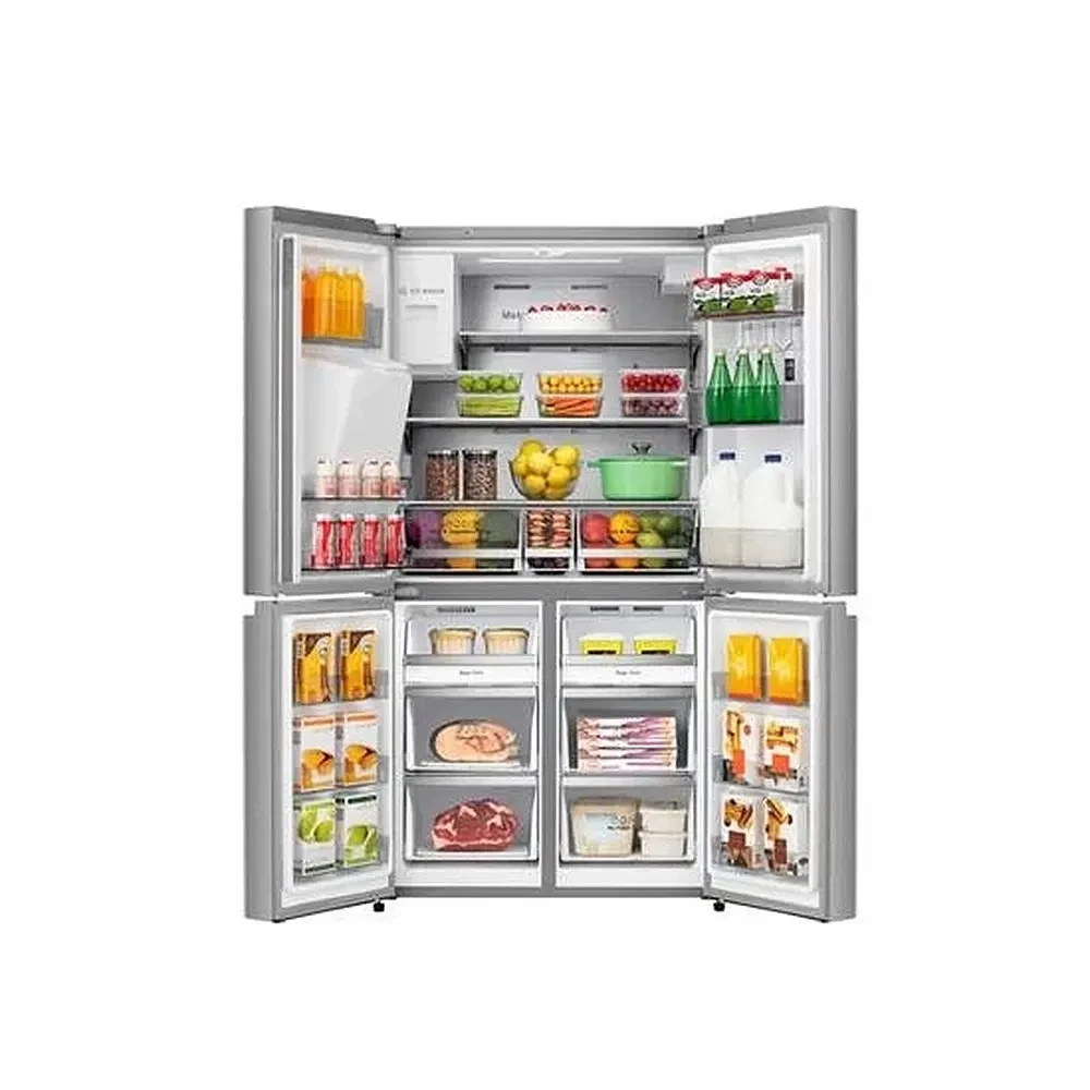 Hisense 482L Cross Door Refrigerator (61WC-RQ) – PureFlat Design, Dual-Tech Cooling, XXL Storage
