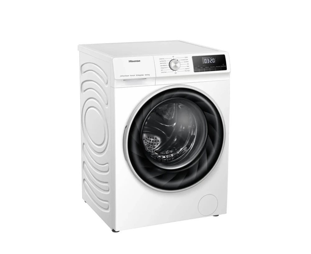 Hisense Front Load Wash & Dry 10/6KG Washing Machine (WDQY1014T) – Compact & Efficient Laundry Solution